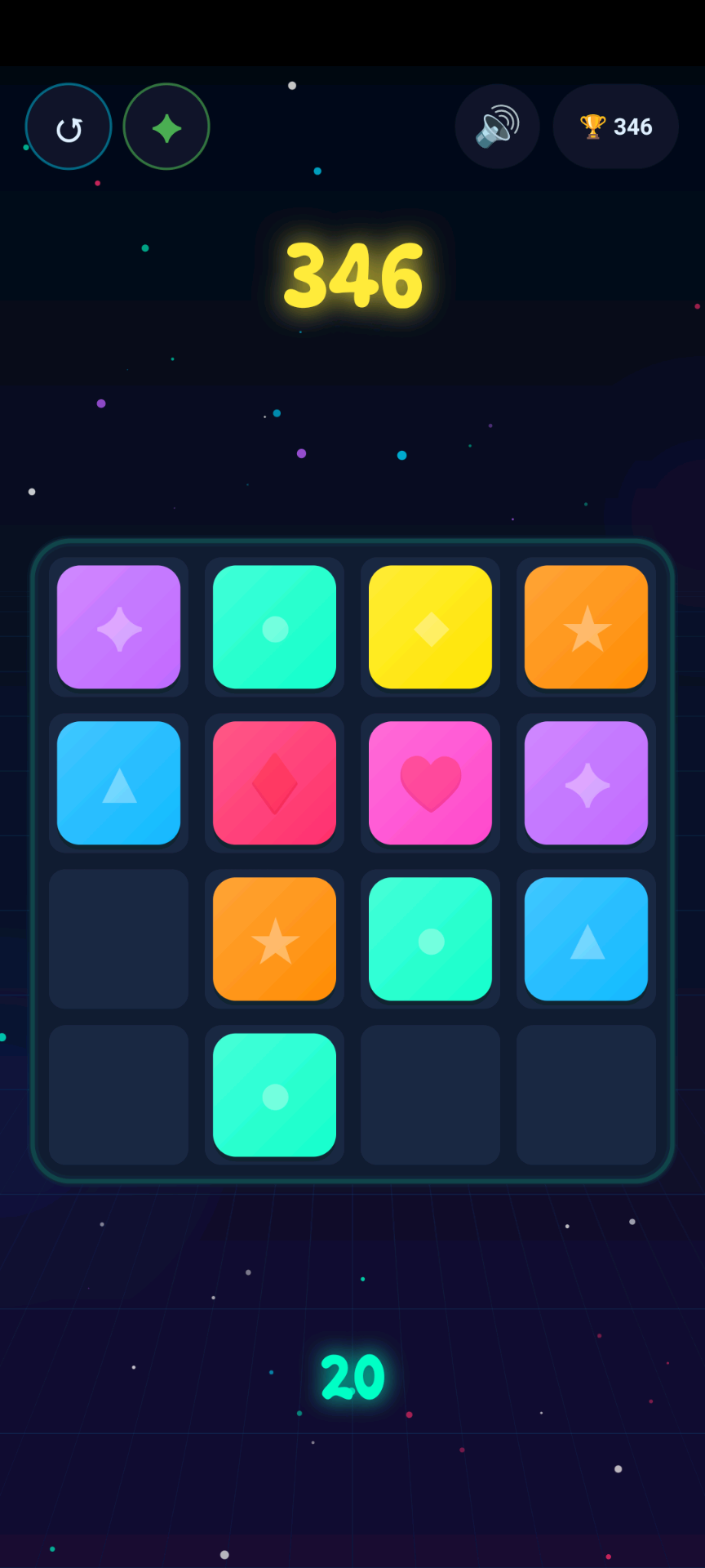 Same Colors gameplay - Easy difficulty