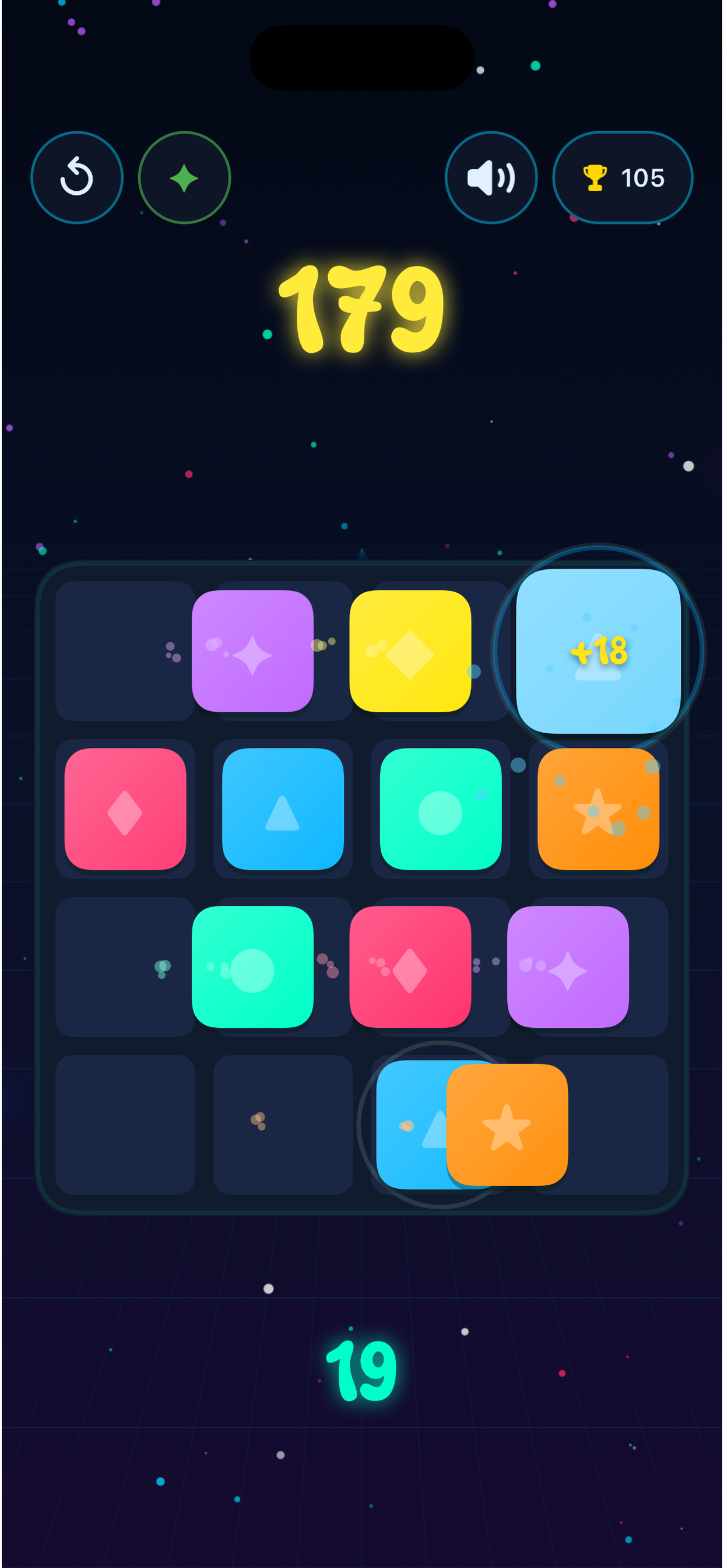 Same Colors on iPhone - merge in progress